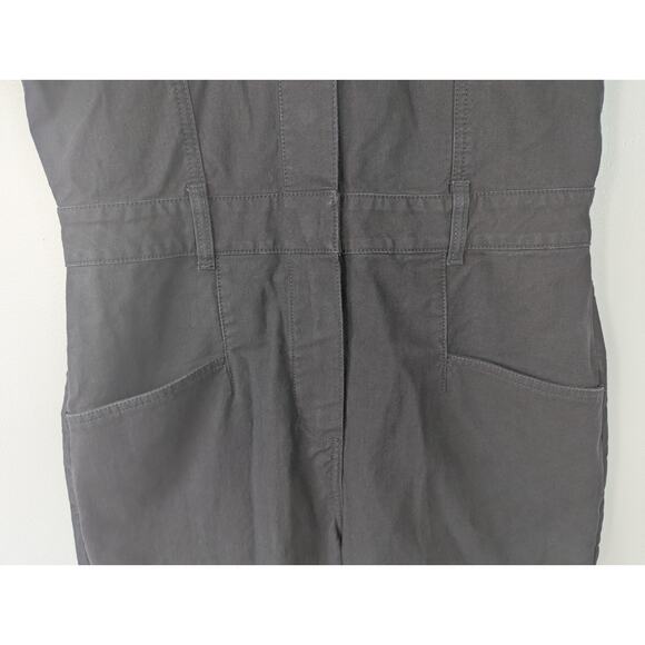 Outerknown Black Denim Short Sleeve Jumpsuit - Picture 4 of 10